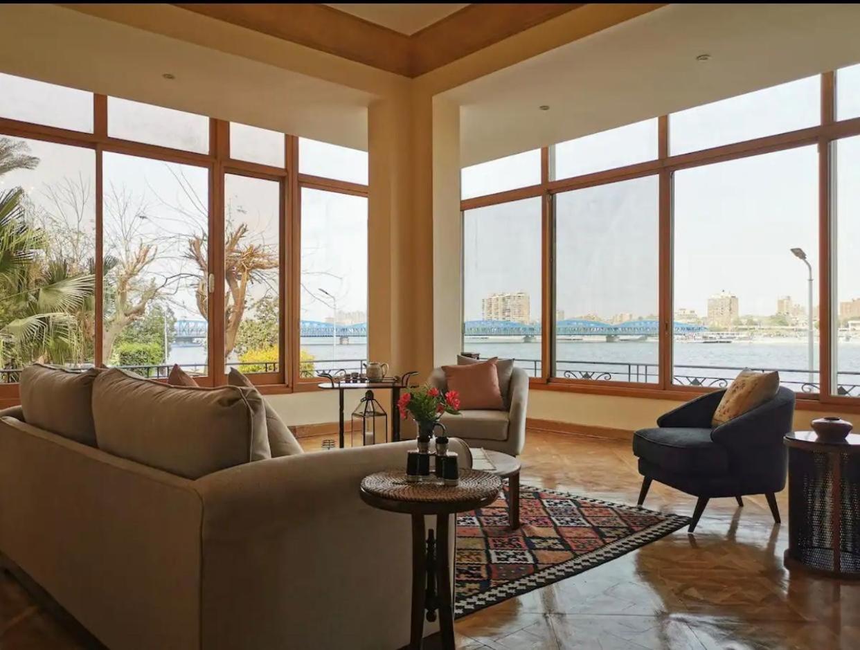 Luxury On The Nile - Zamalek Apartments Kairo Exteriör bild